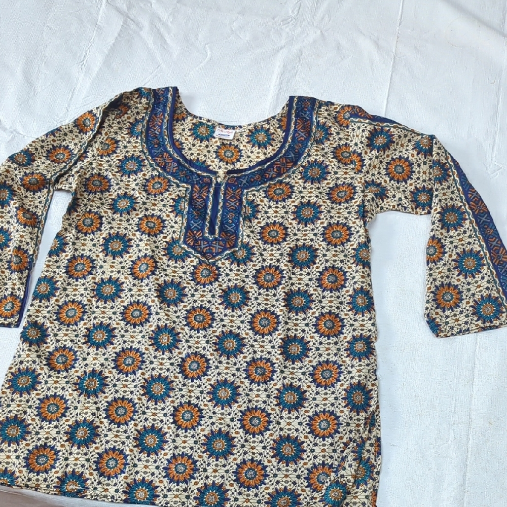 Floral Print Women's Tunic